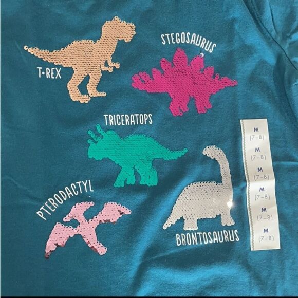 Dinosaur 🦕 Sequin Top - Picture 3 of 5